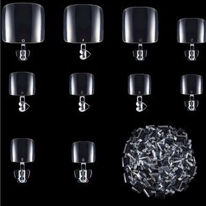 NIB 1000pc+ Fake Toe Nail Tips